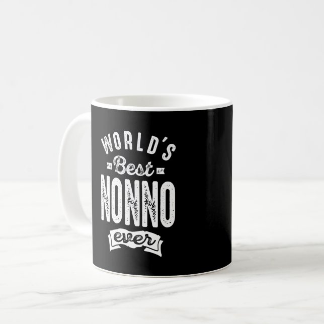 Taza De Café El mejor nonno del mundo (Anverso izquierdo)