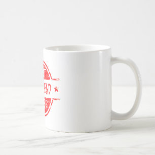 Taza De Café El mejor novio siempre rojo