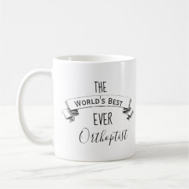 Taza De Café El mejor ortoóptico personalizado del mundo