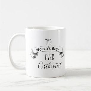 Taza De Café El mejor ortoóptico personalizado del mundo
