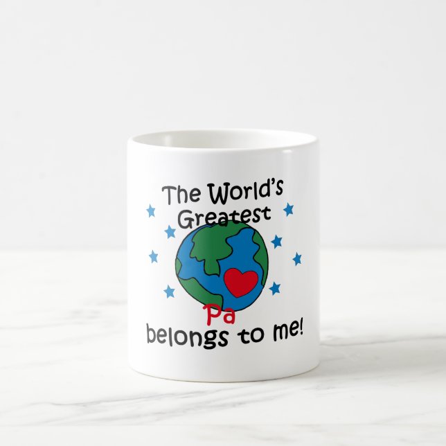 Taza De Café El mejor PA pertenece a mí (Centro)