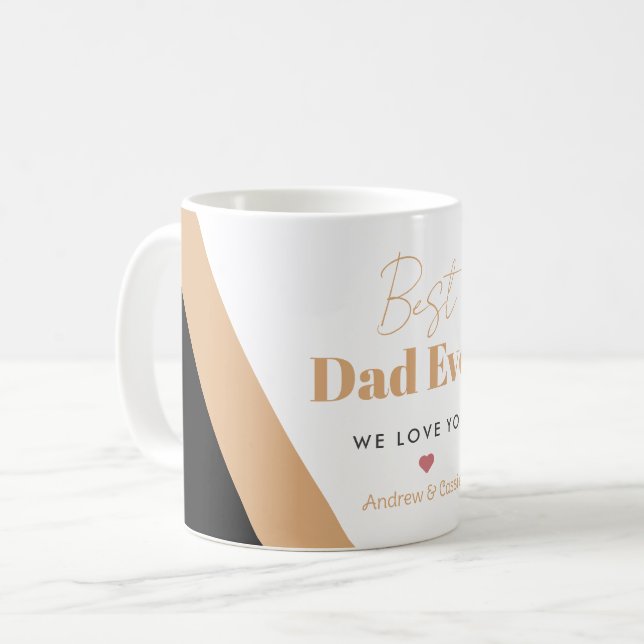 Taza De Café El mejor padre de la historia (Anverso izquierdo)