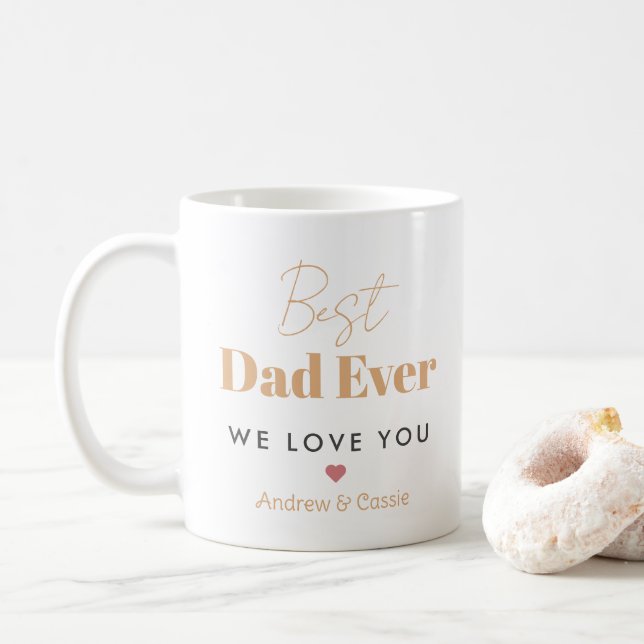 Taza De Café El mejor padre de la historia (Con donut)