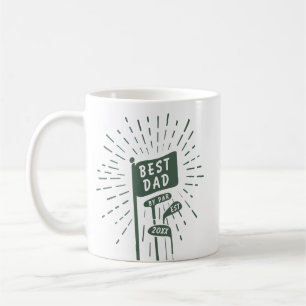 Taza De Café El Mejor Padre De Los Clubes De Golf De Par