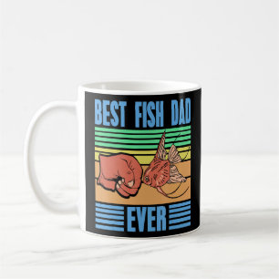 Taza De Café El Mejor Padre De Pescado Siempre Presente De Pesc