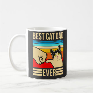 Taza De Café El mejor padre del gato.