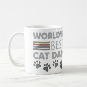 Taza De Café El mejor padre del gato del mundo