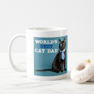 Taza De Café El mejor padre del gato del mundo