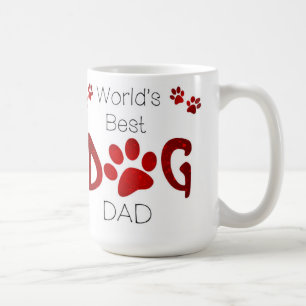 Taza De Café El mejor padre del perro del mundo - amante del pe