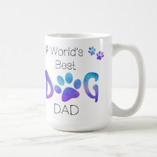 Taza De Café El mejor padre del perro del mundo - Cumpleaños de