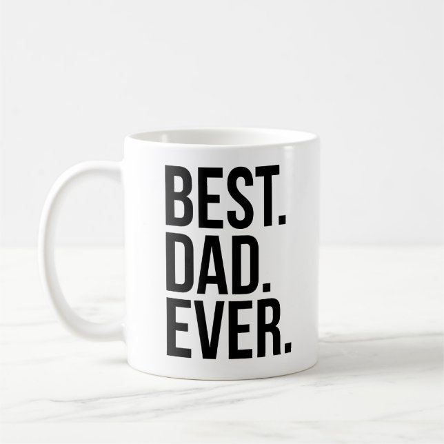 Taza De Café El mejor padre jamás (Izquierda)