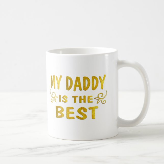 Taza De Café El mejor papá (Derecha)