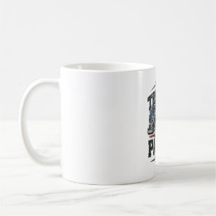 Taza De Café El mejor papá camionero jamás vintage vector de ca