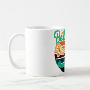 Taza De Café El Mejor Papá Corgi Retro Vintage Regalo del Día d