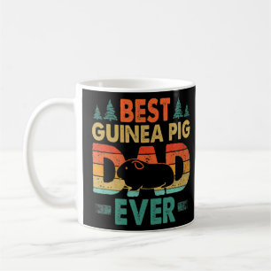 Taza De Café El mejor papa de cerdo guineano Mascota Rod