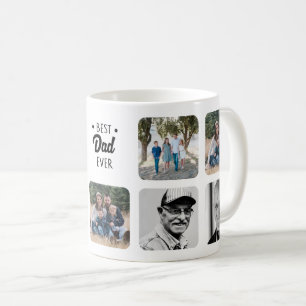 Taza De Café El mejor papá de encargo añade nunca el collage 