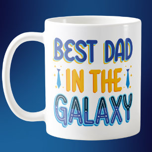 Taza De Café El mejor papá de la galaxia
