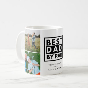 Taza De Café El mejor papá de Par Golfing Photo Father Gift