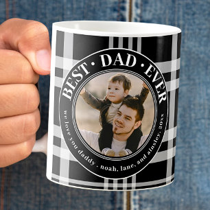Taza De Café El mejor papá de todos los padres de foto Personal