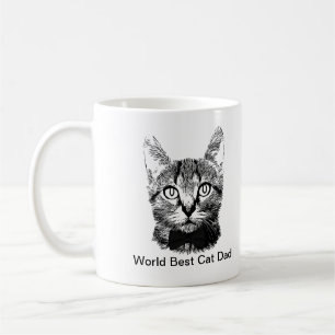 Taza De Café El mejor papá del gato del mundo