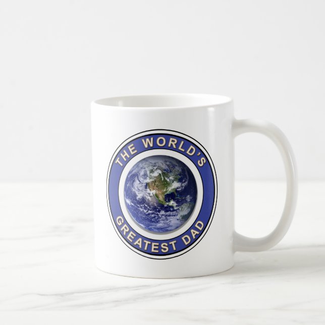 Taza De Café El mejor papá del mundo (Derecha)