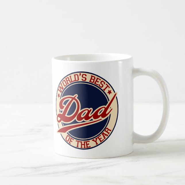 Taza De Café El mejor papá del mundo (Derecha)