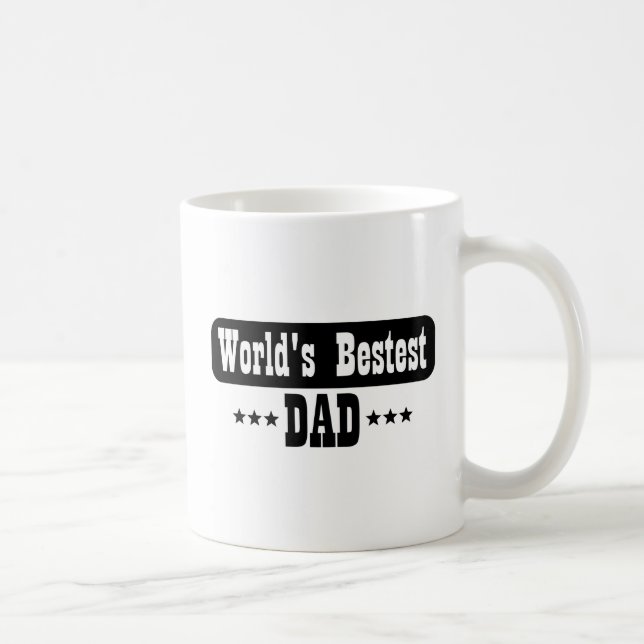 Taza De Café El mejor papá del mundo (Derecha)
