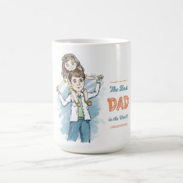 Taza De Café El mejor papá del mundo