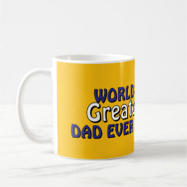 Taza de café "El mejor papá del mundo"