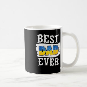Taza De Café El Mejor Papá del Mundo Día del Padre Bandera de U