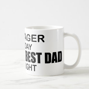 Taza De Café El mejor papá del mundo - encargado