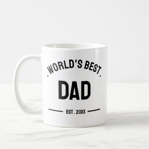 Taza De Café El mejor papá del mundo es un regalo perfecto para