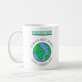 Taza De Café El mejor papá del mundo Globo caprichoso Día del P