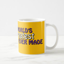 Taza de café "El mejor papá del mundo jamás creado