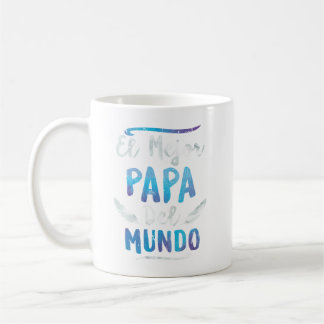 Taza De Café El mejor Papa del mundo papá