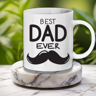 Taza De Café ¡El mejor papá jamás! Foto especial del Día del Pa