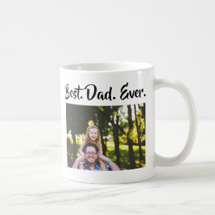Taza De Café El mejor papá jamás personalizado del café tafetán