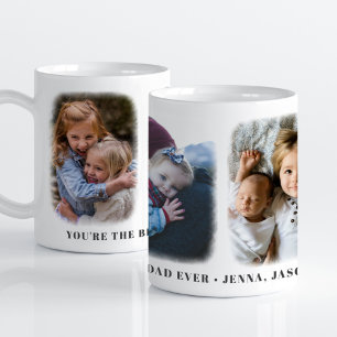 Taza De Café El mejor papá jamás Personalizado personalizado Mu