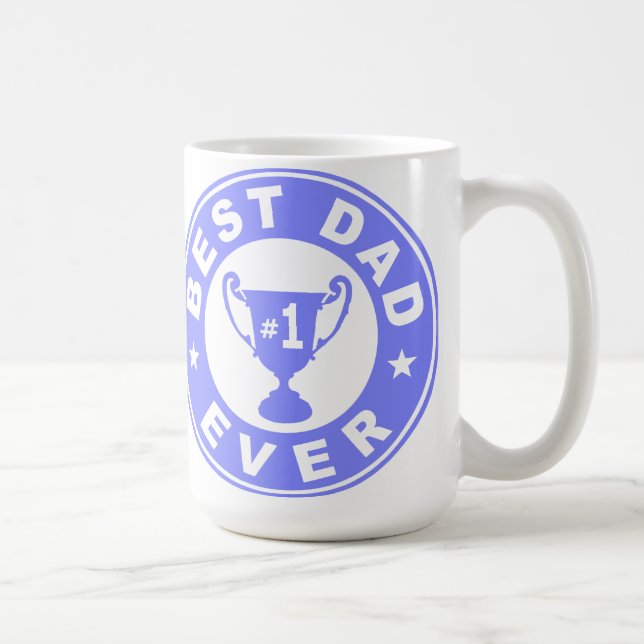 Taza De Café El mejor papá nunca (Derecha)