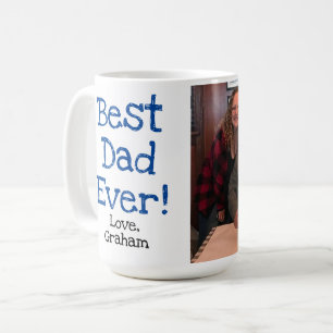 Taza De Café el mejor papá nunca con la imagen
