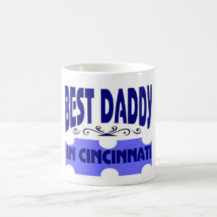 Taza De Café El mejor papi de la ciudad de Cincinnati