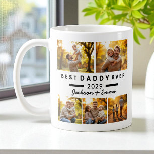 Taza De Café El mejor papi del día de los padres de los cinco C