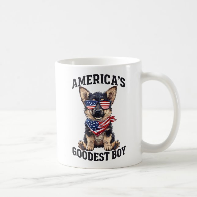 Taza De Café El mejor pastor de América (Derecha)