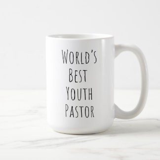 Taza De Café El mejor pastor juvenil del mundo