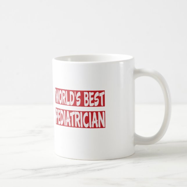 Taza De Café El mejor pediatra del mundo (Derecha)