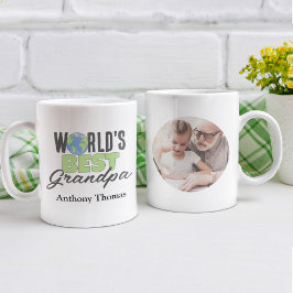 Taza De Café El mejor Personalizado de abuelo del mundo
