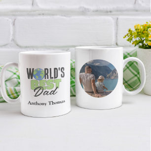Taza De Café El mejor Personalizado de papá del mundo