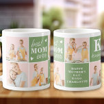 Taza De Café El mejor Personalizado del Día de la Madre 7 Colla<br><div class="desc">Presentamos el regalo perfecto para el mejor MOM de la historia - un collage de fotos personalizado de tazas de café! Esta elegante y moderna taza cuenta con espacio para 7 fotos especiales, creando un regalo único y sentimental que cualquier madre adoraría. Con la opción de añadir un monograma personalizado...</div>