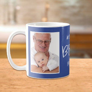 Taza De Café El mejor Personalizado pop del mundo, foto azul