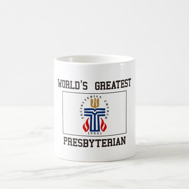 Taza De Café El mejor presbiteriano (Centro)